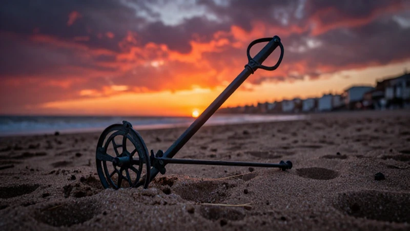 Atardecer dramático en la costa española