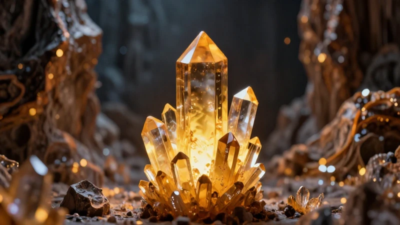 Ofrecerá el Tecnológico de Zacatecas una Especialización en Litio 2 Cristales vibrantes en paisaje dramático y luminoso