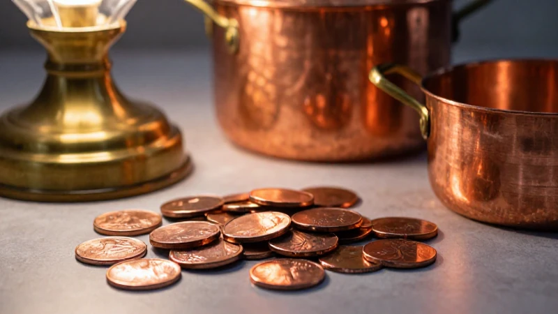 Los objetos que contienen cobre y que puedes vender 2 Cobre y bronce resplandecen con dramatismo cálido