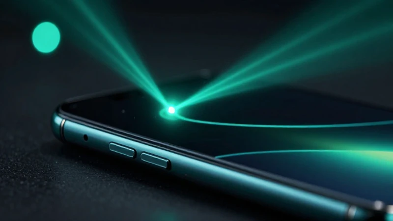 Smartphone resalta en contraste dramático y vibrante
