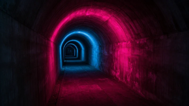 Fotografía impactante de túneles berlineses en sombras