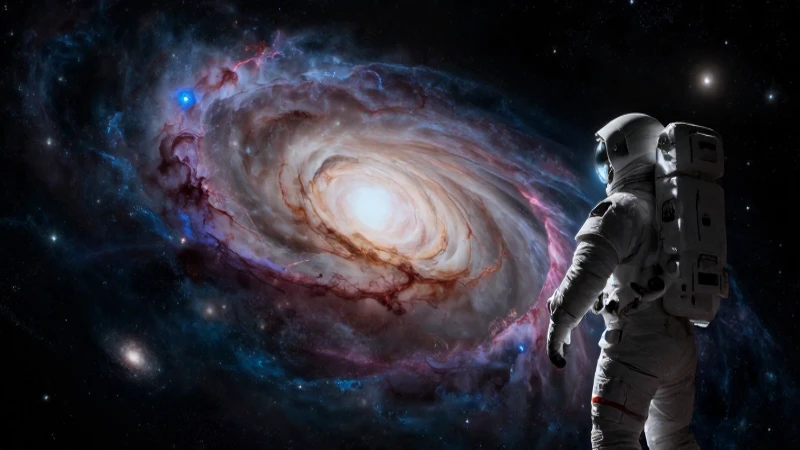 Espectacular nebulosa espacial en hiperrealismo