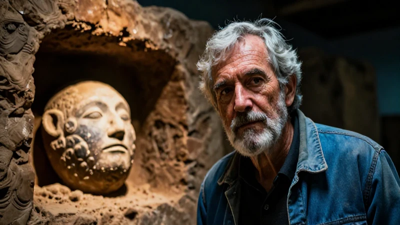 Arqueólogo descubre artefacto antiguo en ambiente misterioso