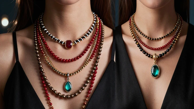 Joyas elegantes en fotografía llamativa y concisa