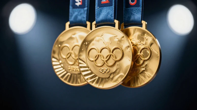 Foto impactante: medallas doradas en primer plano