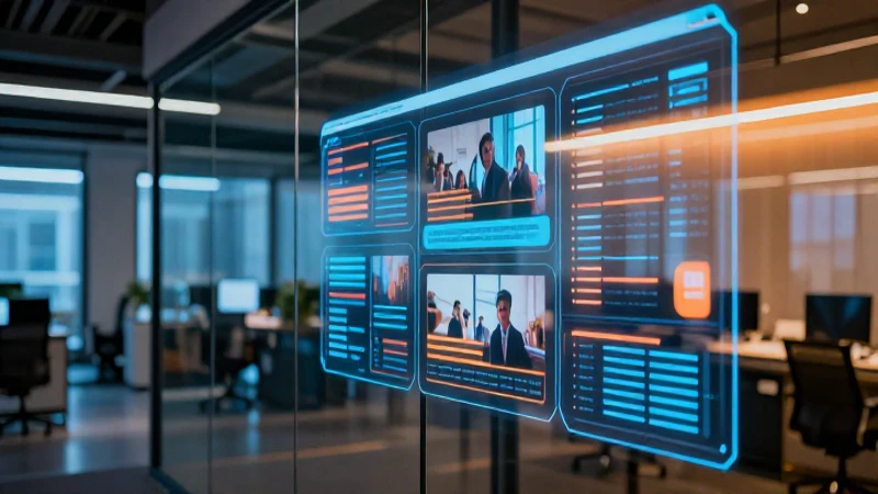 Qué herramientas son esenciales para monitorear noticias 3 Espacio futurista y dinámico para un blog