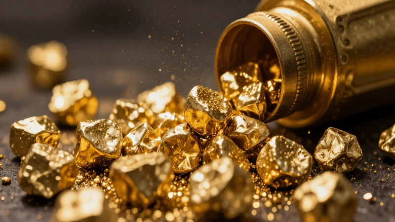 Metal y detectores de oro: cómo hallar tesoros avanzados 6 Oro resplandeciente hallado en primer plano