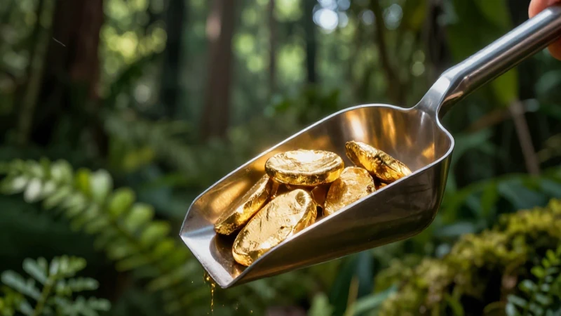 Metal y detectores de oro: cómo hallar tesoros avanzados 2 Oro brillante en bosque, luz cinematográfica