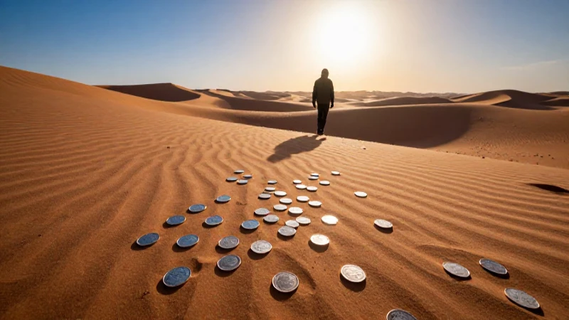 Detectar monedas de plata en el desierto de Sechura, Perú 7 Buscador solitario encuentra tesoro en el desierto