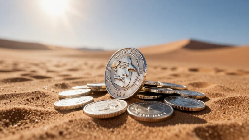 Detectar monedas de plata en el desierto de Sechura, Perú 2 Monedas antiguas peruanas en arena dorada
