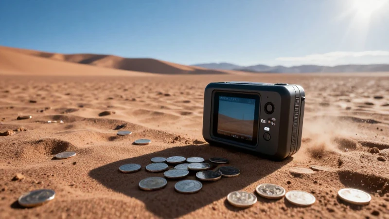 Detectar monedas de plata en el desierto de Sechura, Perú 3 Monedas antiguas en el desierto peruano