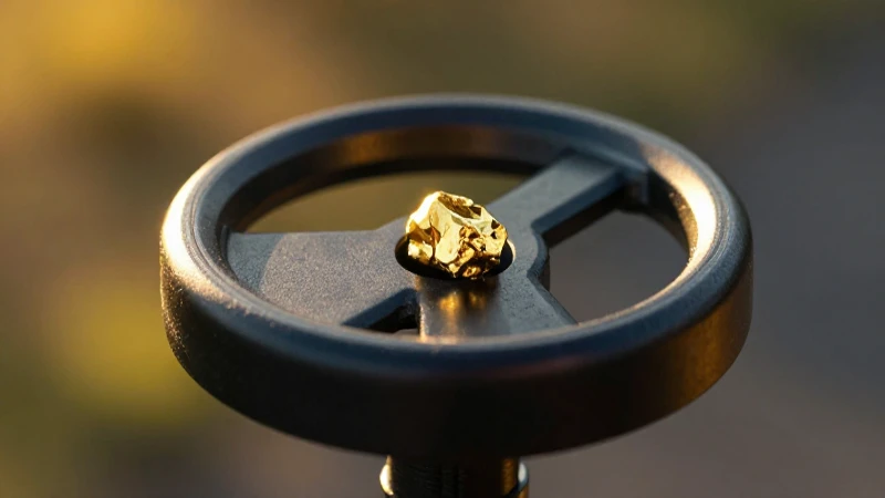Detecta oro con iluminación cinematográfica impactante