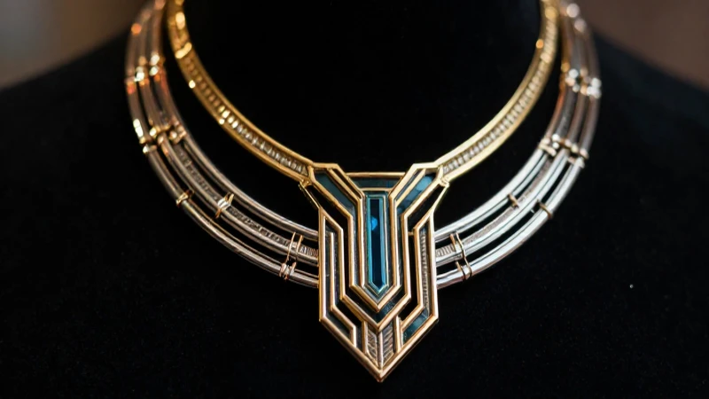 Metal Necklaces: La Tendencia de Collares de Metales Mixtos 8 Collares metálicos dorados y plateados, elegantes