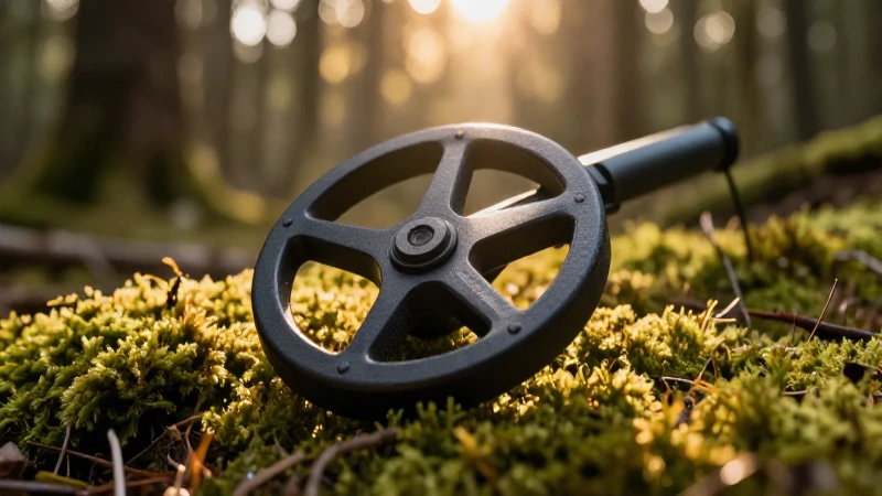 Metalldetektoren: Comparativa y accesorios para todos 4 Detector de metal en bosque: imagen impactante