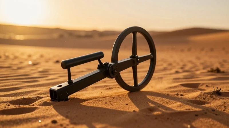 Metalldetektoren: Comparativa y accesorios para todos 3 Desierto dorado, metal detector, foto impactante