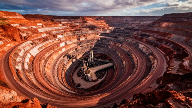 Espectacular mina Bingham Canyon con colores vibrantes