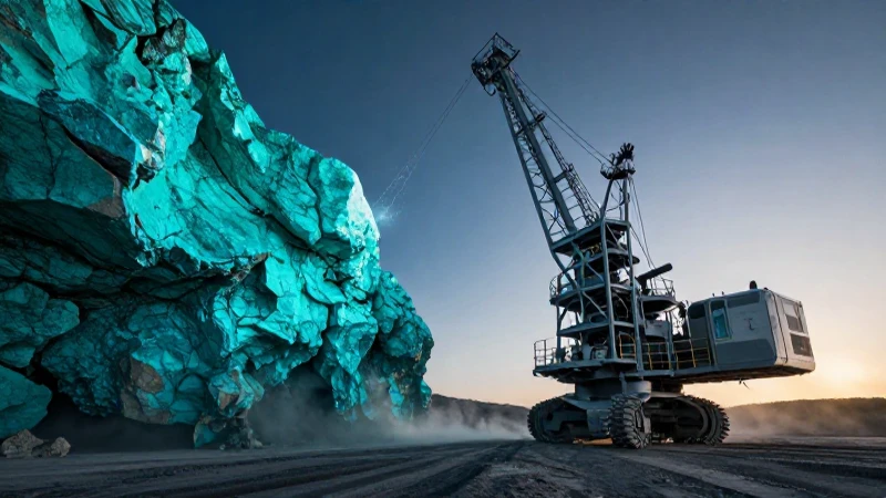 Minería impactante en alta resolución y contraste