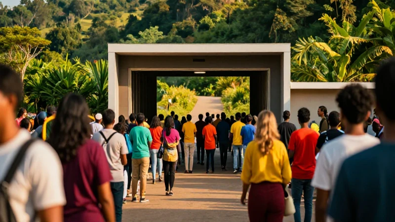 Cómo fortalece la Mina Santa Bárbara la relación comunitaria 2 Comunidad vibrante, mina moderna, luz cinematográfica