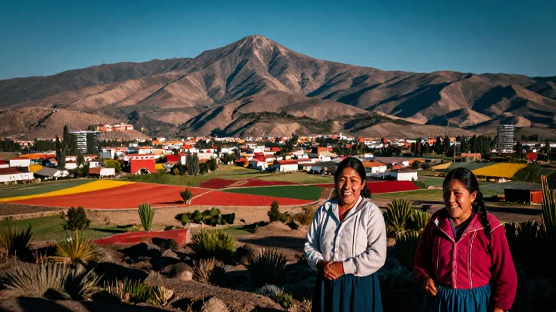 Paisaje oaxaqueño vibrante y soleado