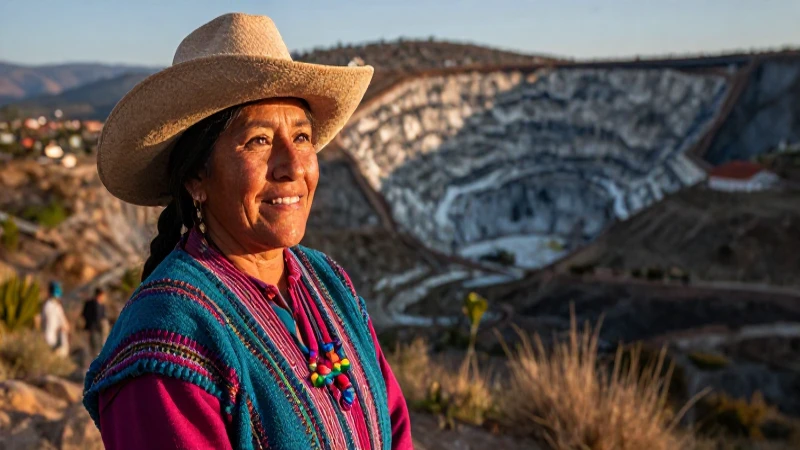 Mujer sonríe en paisaje oaxaqueño impactante