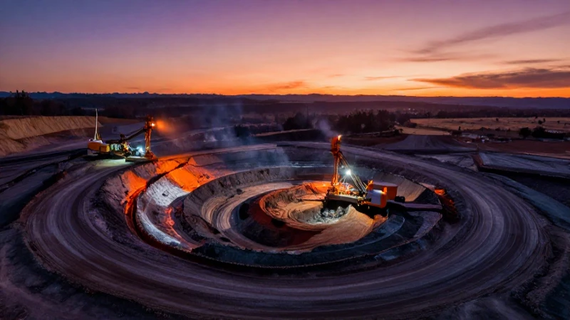 Minería zacatecana brilla al atardecer