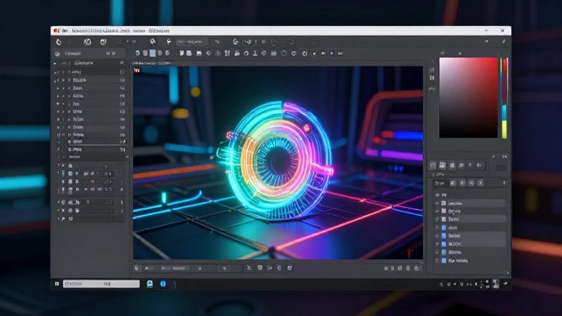 Imagen cyberpunk vibrante y detallada en 8k
