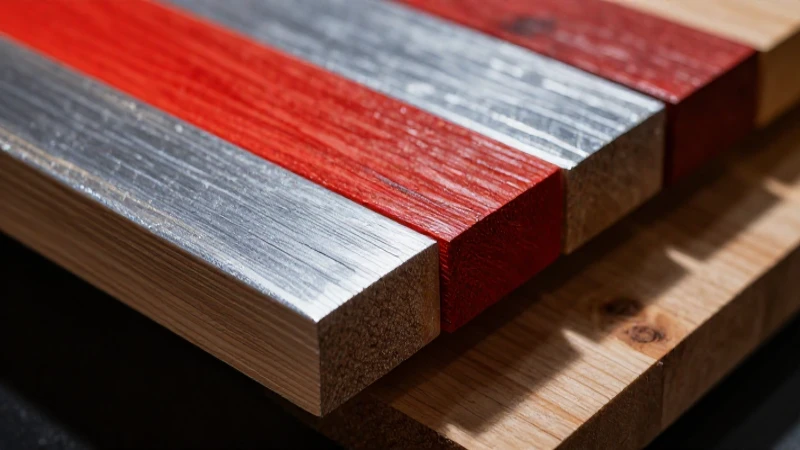 Madera pulida resalta con colores intensos