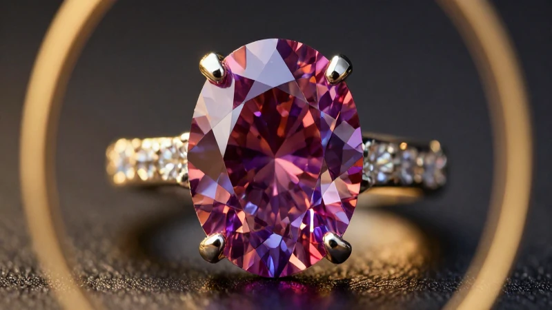 Qué es la moissanita y por qué es una alternativa brillante 4 Anillo moissanita versus diamante: brillo lujoso