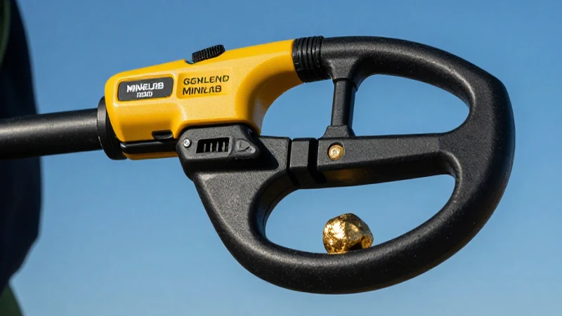 Detector de oro Gold Monster hallando pepita