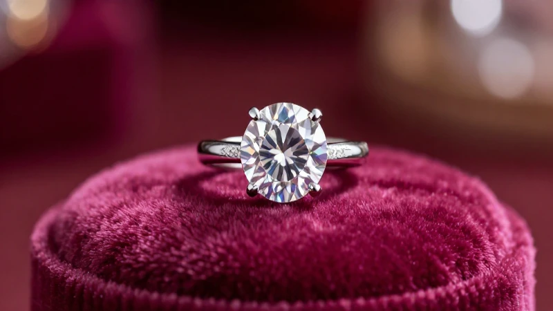 Dónde encontrar anillos de compromiso exclusivos en Nice 3 Anillo deslumbrante sobre terciopelo, cerca y lujoso