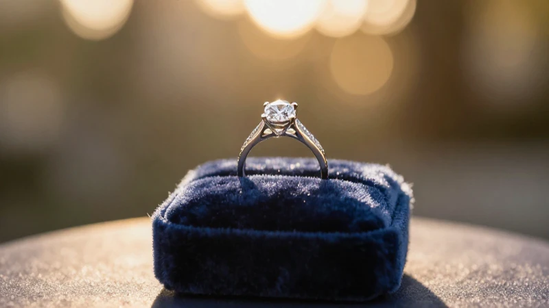 Dónde encontrar anillos de compromiso exclusivos en Nice 4 Anillo de compromiso en terciopelo, lujo cinematográfico