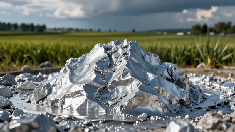 Foto impactante: mineral y tierra fértil destacan
