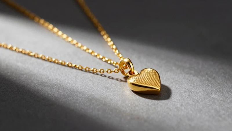 Joyería dorada, lujo elegante y vibrante