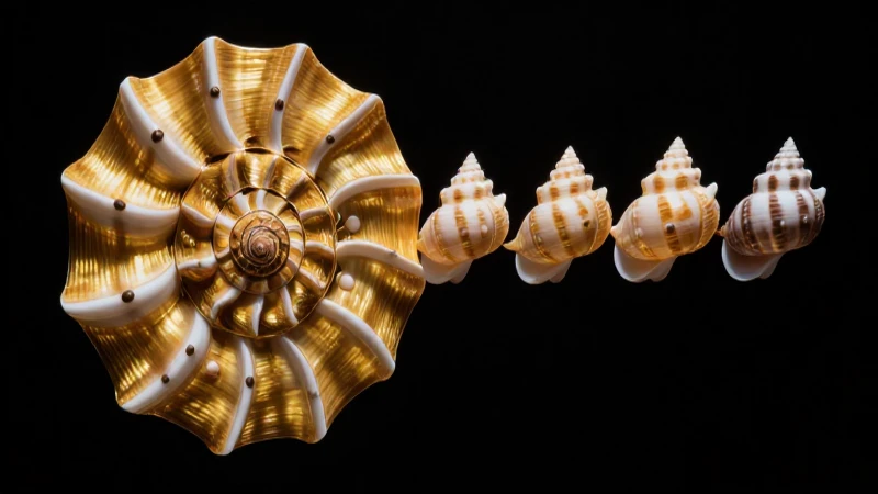 Dónde se encuentra el número de oro: Guía práctica 2 Concha espiral con belleza matemática y artística