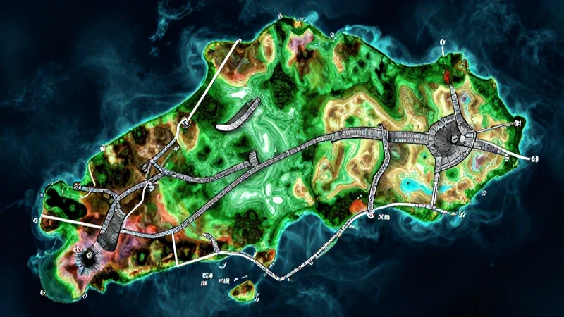 Mapa revela camino antiguo con exploración geofísica