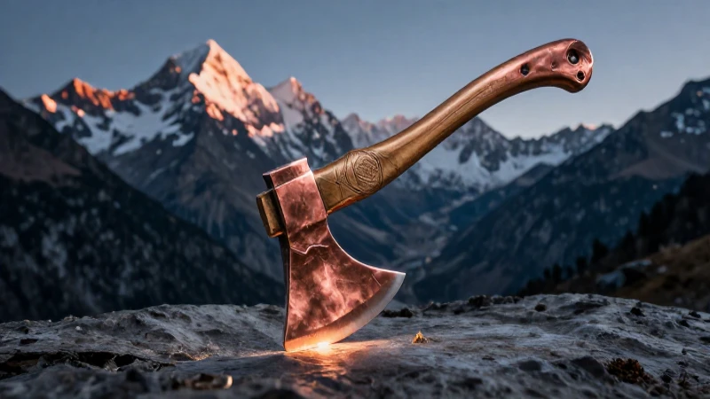 Ötzi: Descubriendo la Importancia del Cobre en Su Era 6 Ötzi, hacha de cobre y paisaje alpino impactante