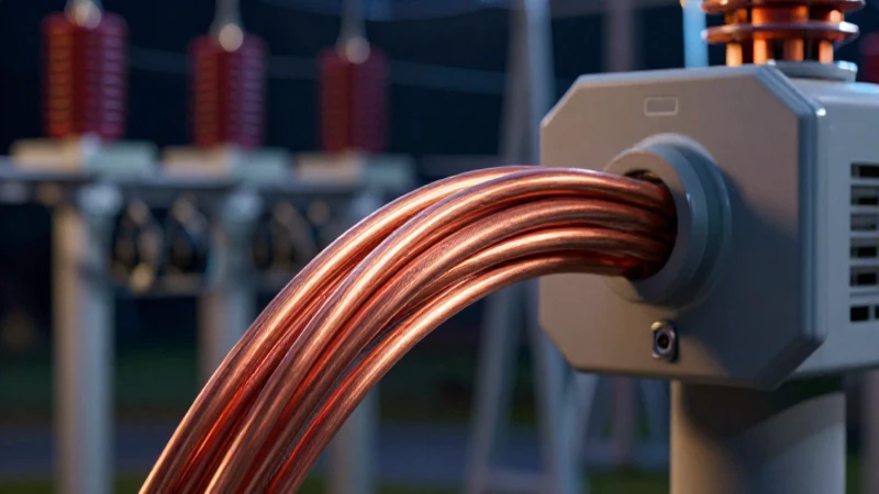 Fotografía impactante con cableado y alto contraste