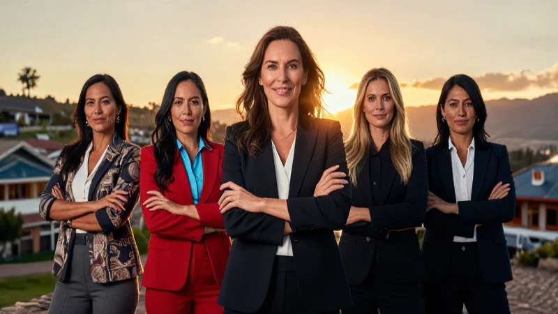 Líderes femeninas irradian optimismo en el Ande