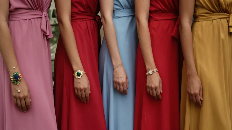 Vestidos elegantes resaltan en estilo romántico
