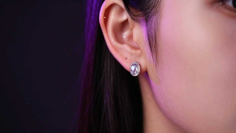 Joyas elegantes realzan el detalle con luz