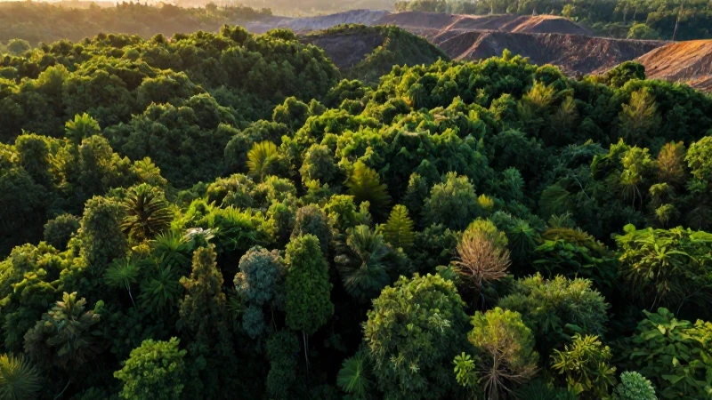 Peñoles y Fresnillo plc implementan reforestación en minas 4 Selva floreciente renace en terreno recuperado