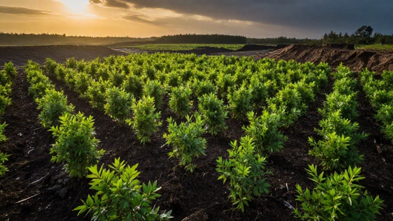 Peñoles y Fresnillo plc implementan reforestación en minas 3 Rebrotes verdes revitalizan terreno minero restaurado