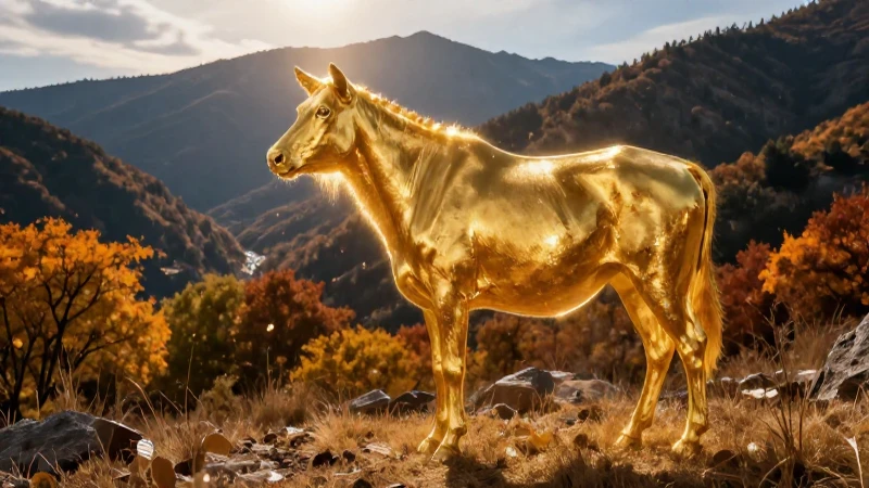 Pan de oro desborda en paisaje otoñal