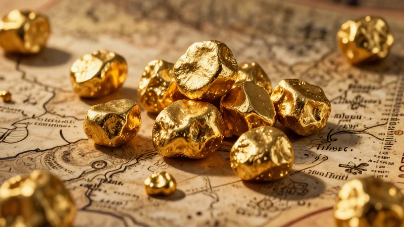 Encuentra pepitas de oro con este mapa