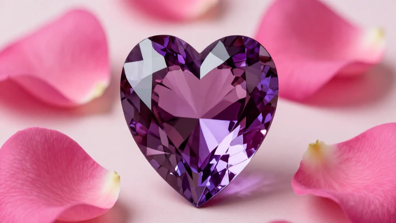 Amatista y rosa: elegancia romántica e intensa