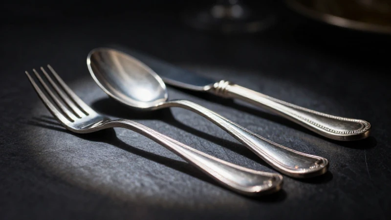 Plata brillante resalta en contraste dramático