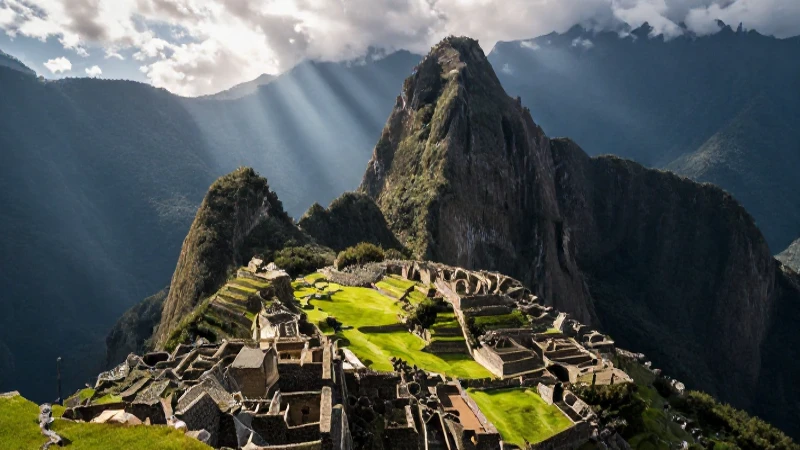 Machu Picchu: paisaje dramático y espectacular