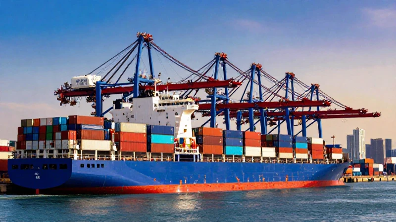 Cuáles son los puertos más importantes de Argentina 2 Barcos y comercio global en imagen impactante