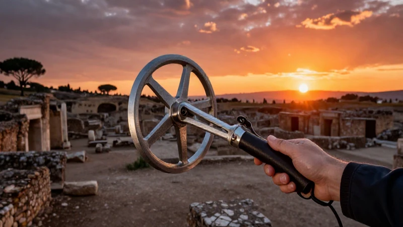 Atardecer romano: búsqueda del tesoro con detector