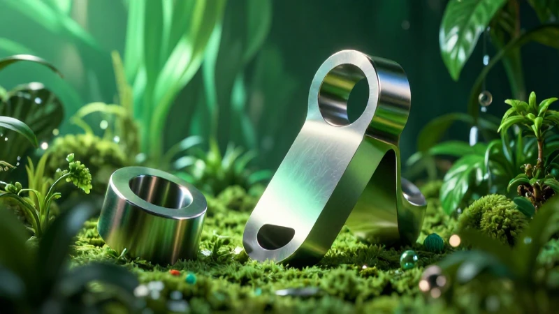 Aleaciones del Níquel: Definición, Ejemplos y Usos Comunes 7 Reflejos brillantes en metal, arte hiperrealista